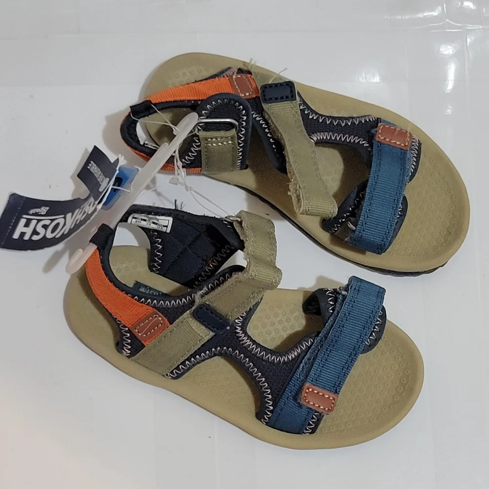 OshKosh B’gosh Boy's Machine Washable‎ Hook and Loop Sandal